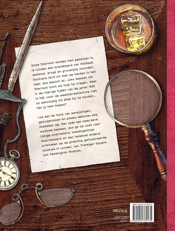 Sherlock Holmes zoek- en puzzelboek
