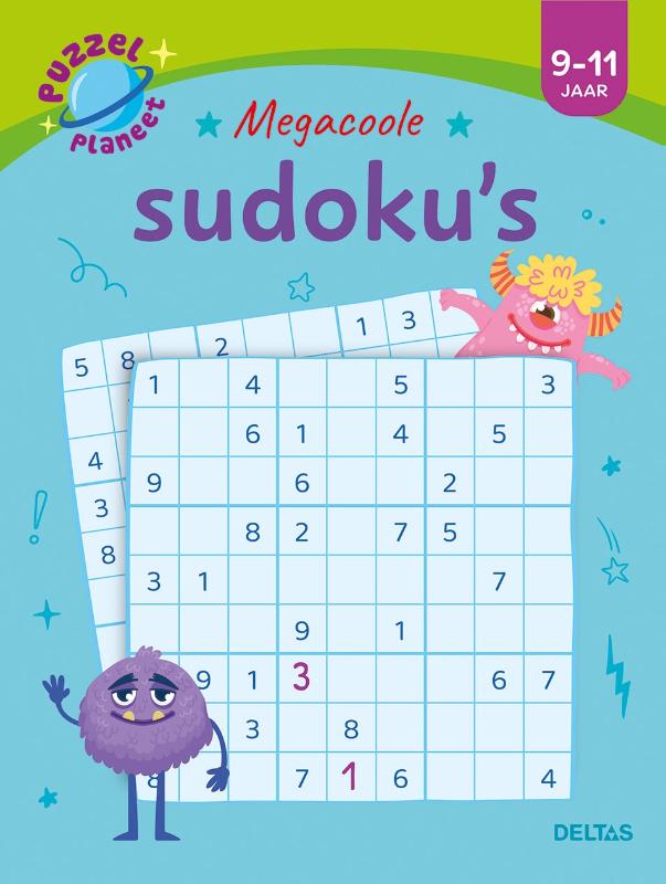 Puzzelplaneet – Megacoole sudoku’s – 9-11 jaar