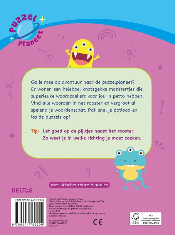 Puzzelplaneet – Superleuke woordzoekers – 7-9 jaar
