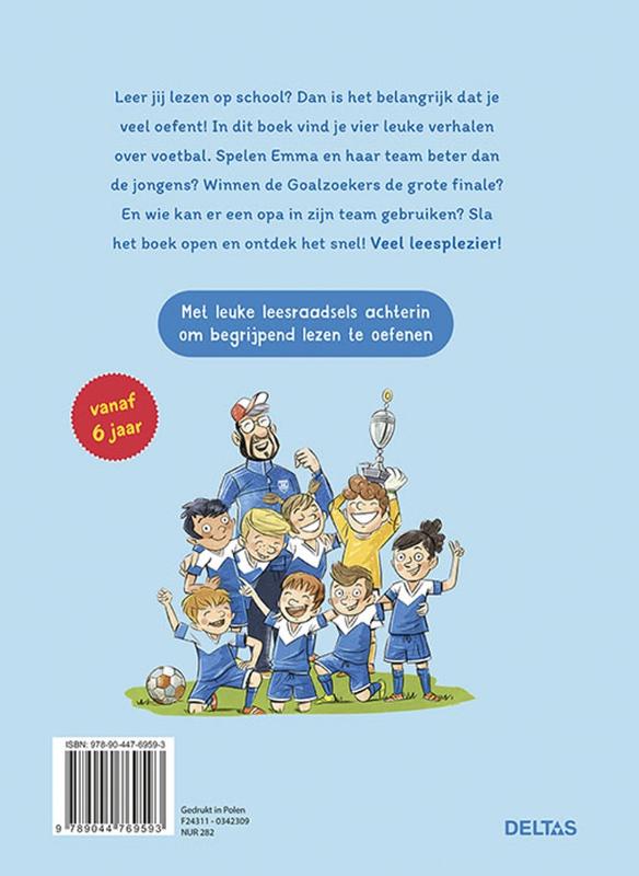 Leespret voor beginnende lezers vanaf 6 jaar – Mijn eerste voetbal leesboek