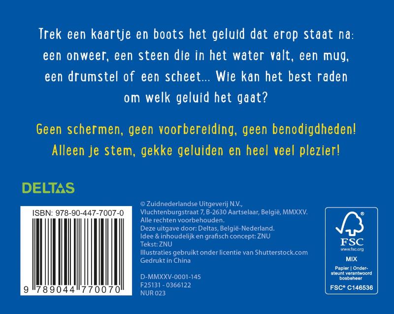 Raad het geluid! – doos met kaarten