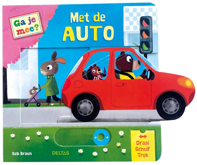 Met de auto