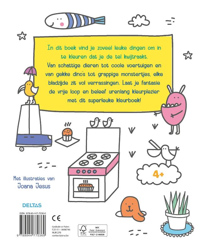 101 dingen om te kleuren