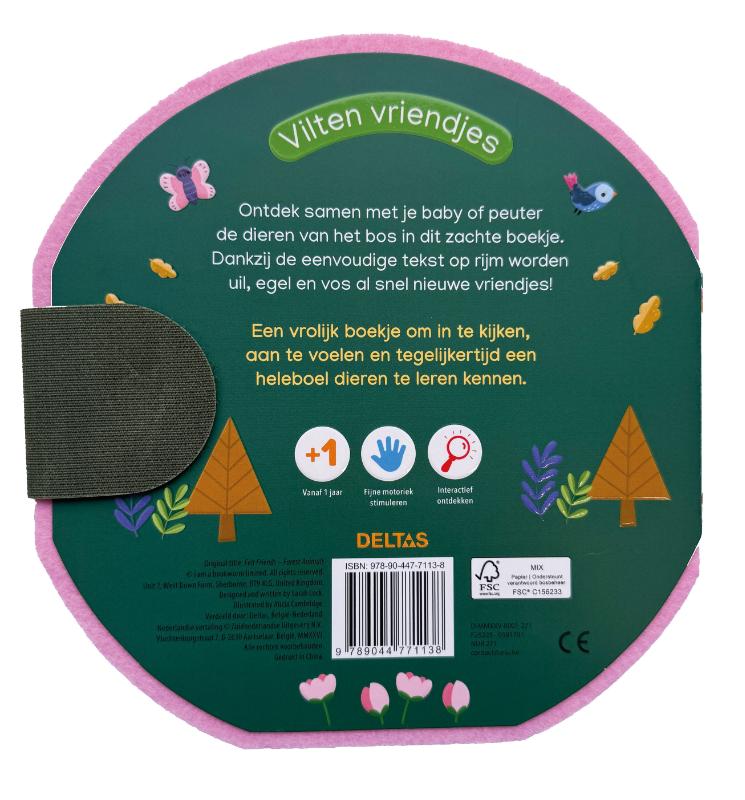 Vilten vriendjes – Dieren van het bos