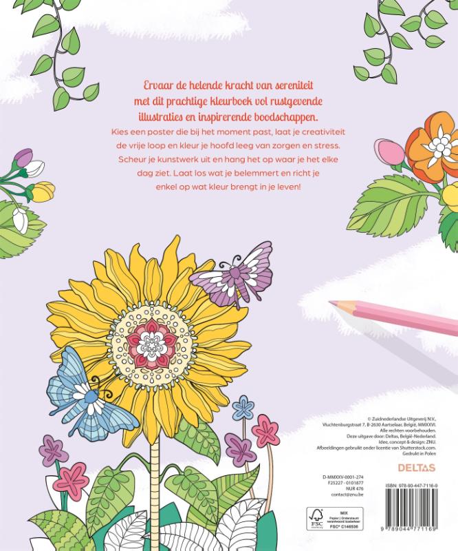 Color therapy Kom tot rust Kleurboek - Afbeelding 2