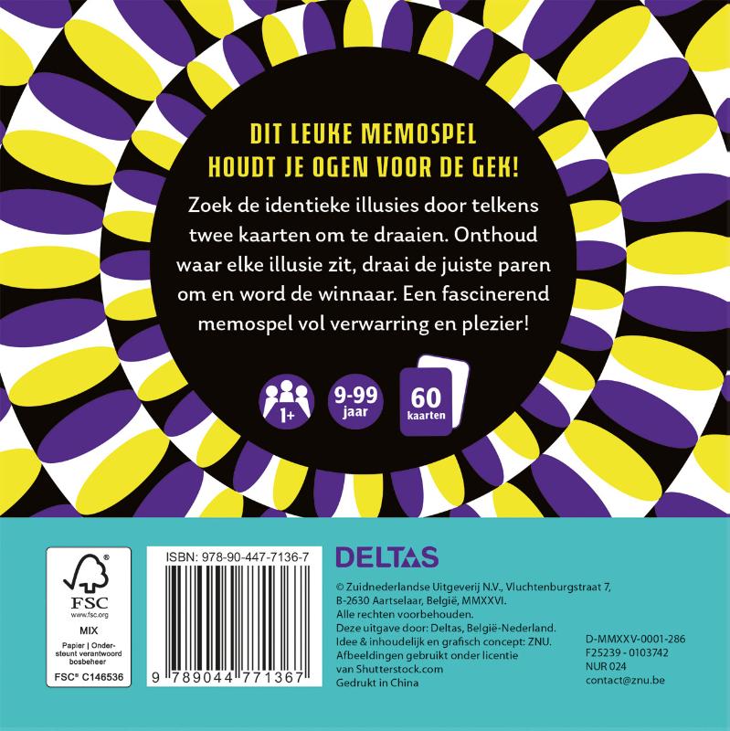 Optische illusies – Memospel