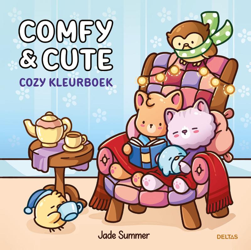Comfy & Cute – Cozy kleurboek Jade Summer