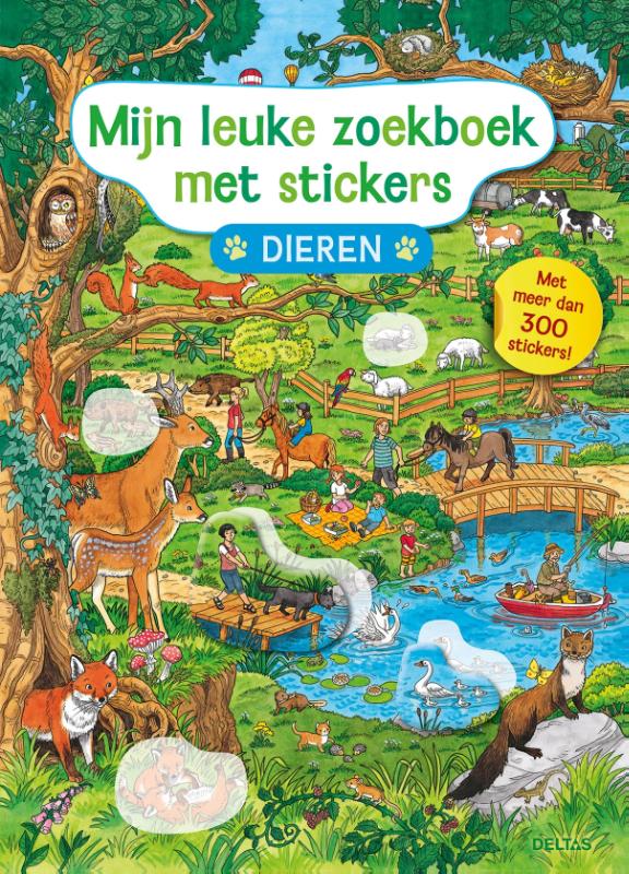 Mijn leuke zoekboek met stickers – Dieren