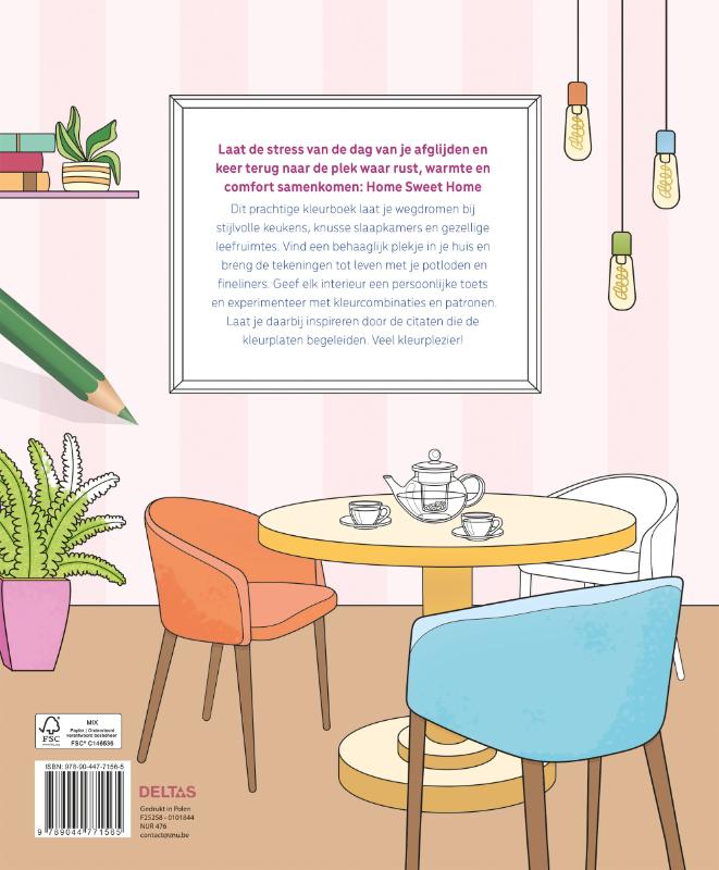 Home Sweet Home – Kleuren voor volwassenen