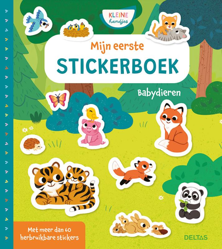 Mijn eerste stickerboek Babydieren