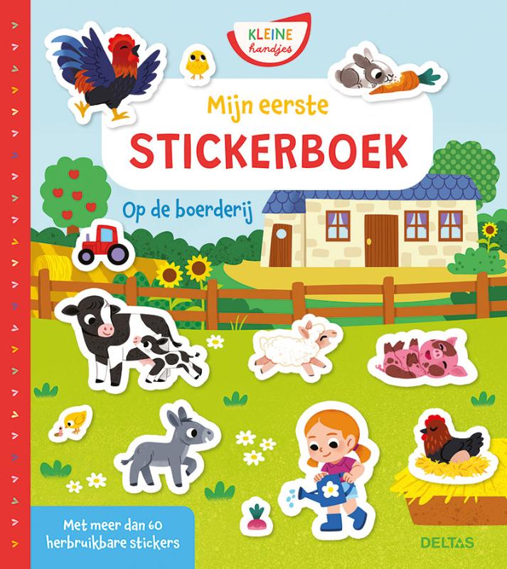 Mijn eerste stickerboek Op de boerderij