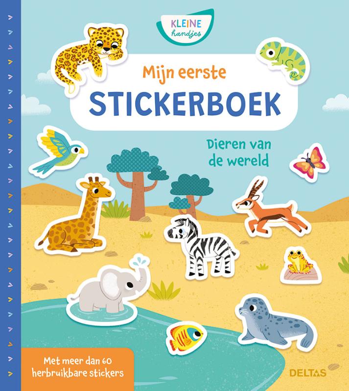 Mijn eerste stickerboek Dieren van de wereld