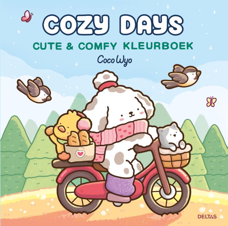 Cozy Days Cute & Comfy kleurboek Coco Wyo