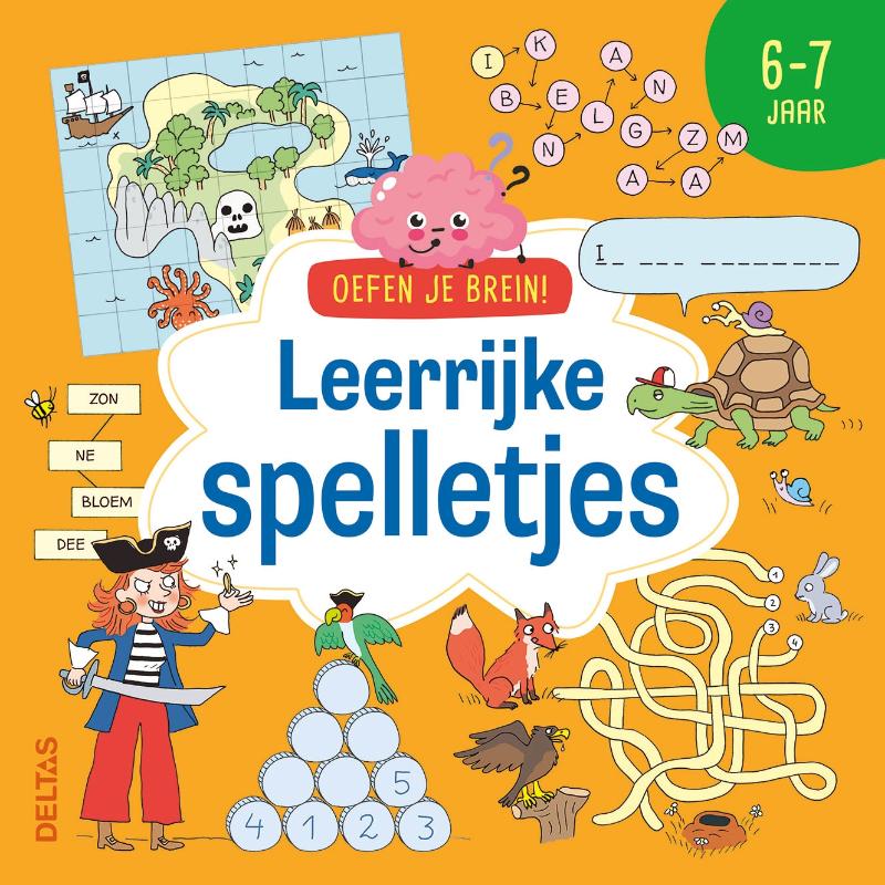 Oefen je brein! Leerrijke spelletjes 6-7 jaar