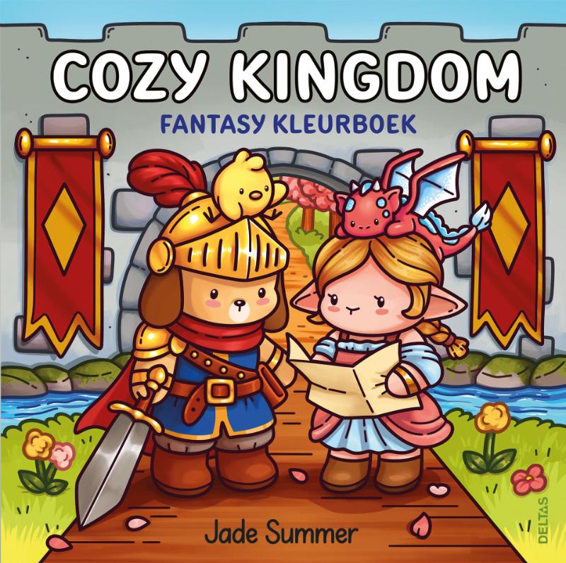 Cozy Kingdom – Fantasy kleurboek Jade Summer