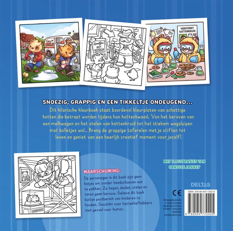 Cat Crimes – Cozy kleurboek
