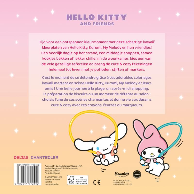 Hello Kitty and Friends Cute & Cozy Color