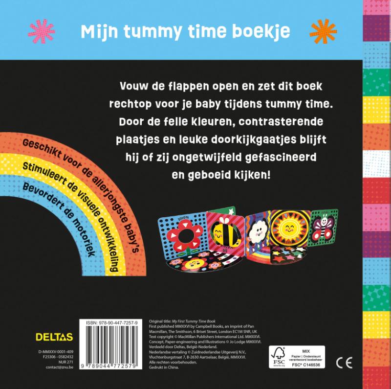 Baby speelt – Mijn tummy time boekje (vanaf 12 weken)