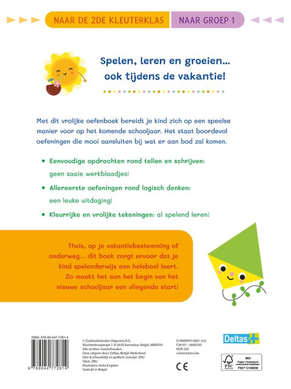Vakantie oefenpret – Allereerste tel- en schrijfoefeningen