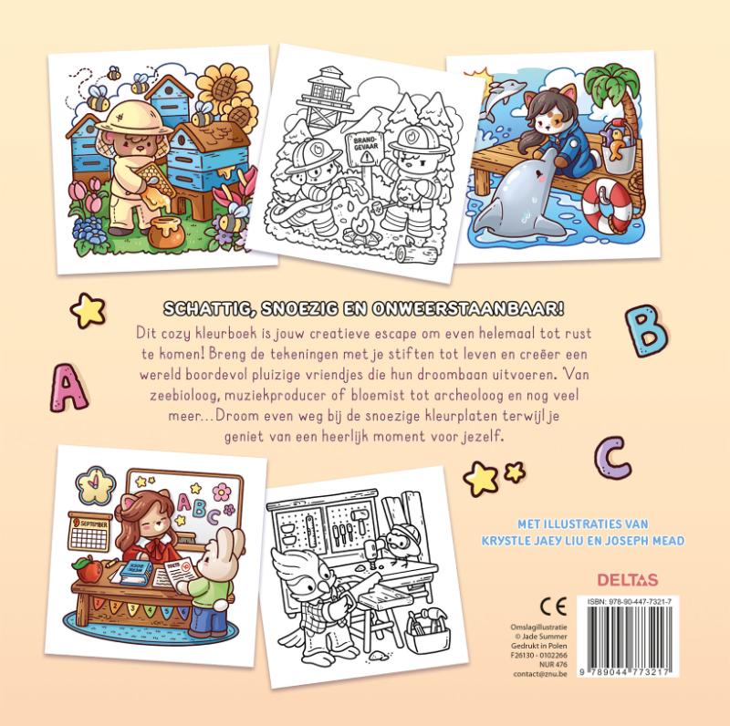 Cozy Jobs – Comfy kleurboek Jade Summer