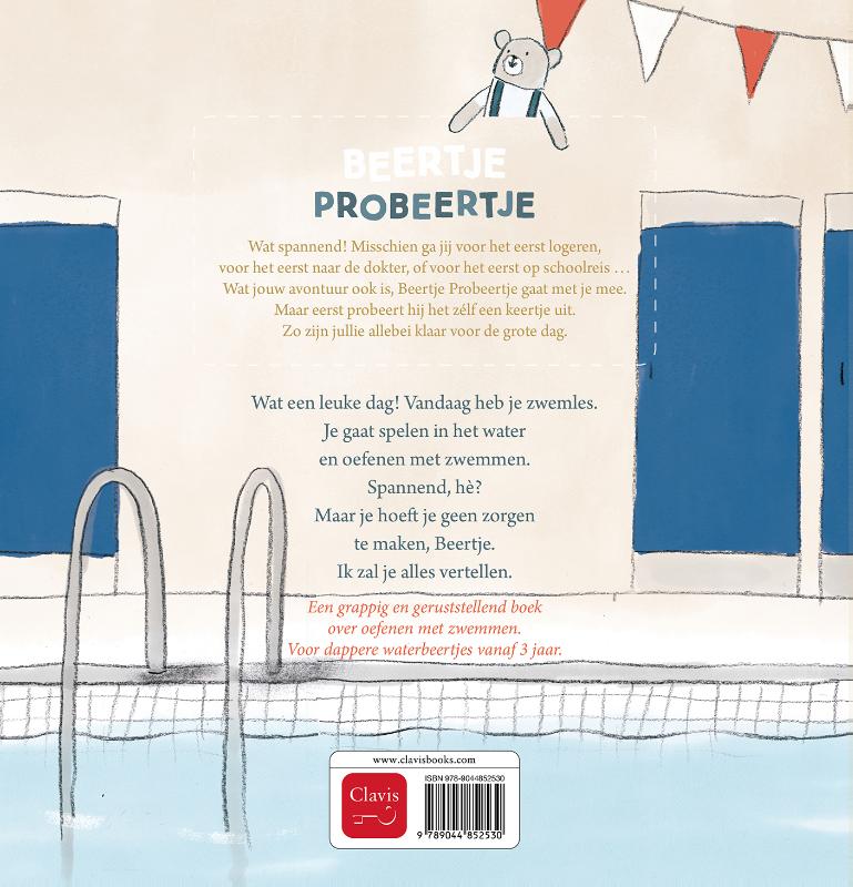 Beertje Probeertje gaat zwemmen