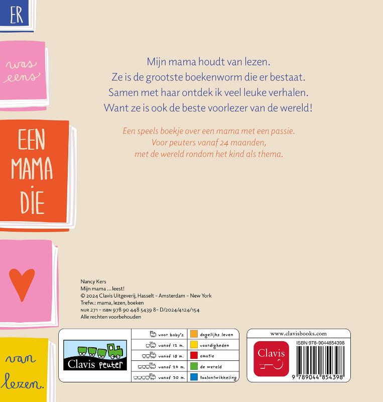 Mijn mama … leest!