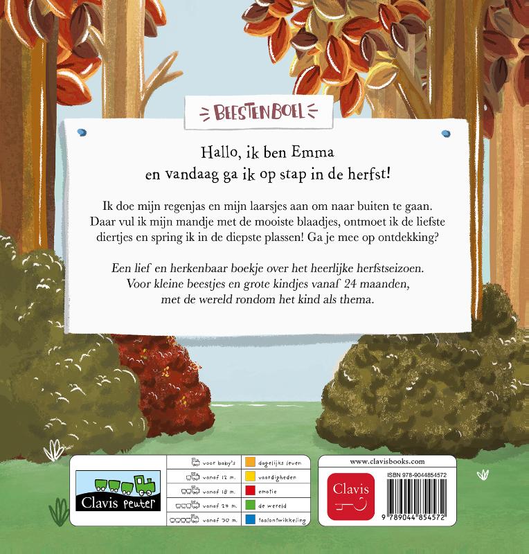 Emma in de herfst