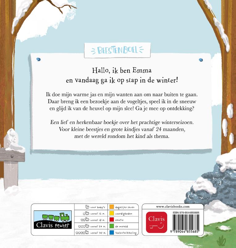 Emma in de winter