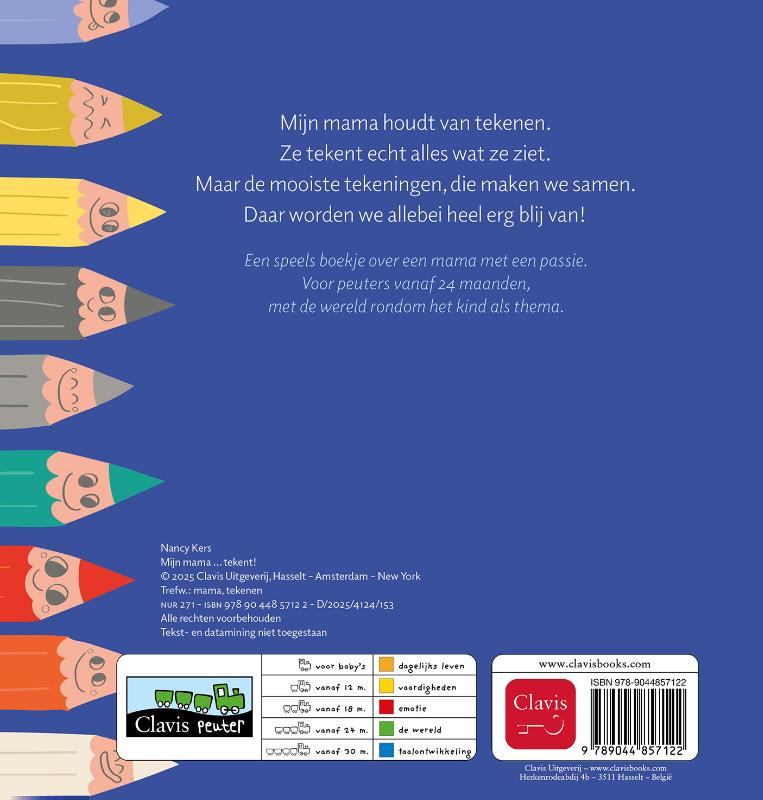 Mijn mama … tekent!