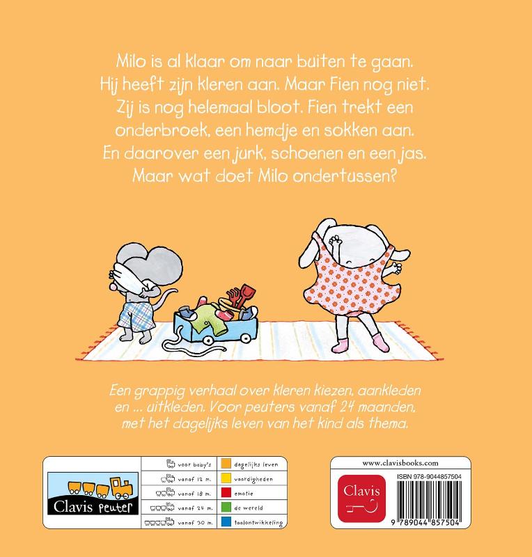 Aankleden met Fien en Milo