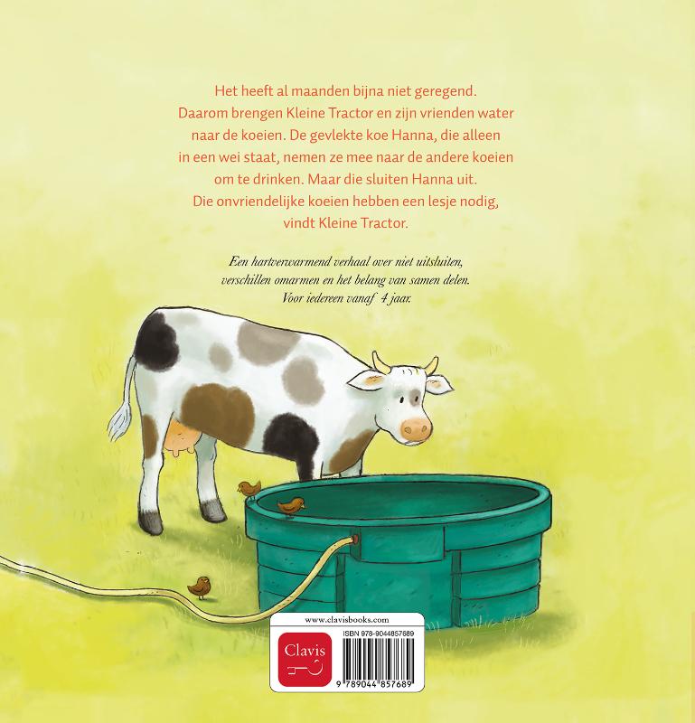 Kleine Tractor en de gevlekte koe