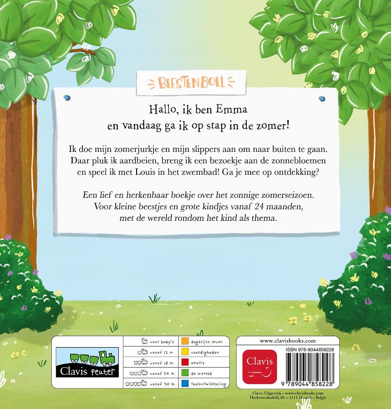 Emma in de zomer