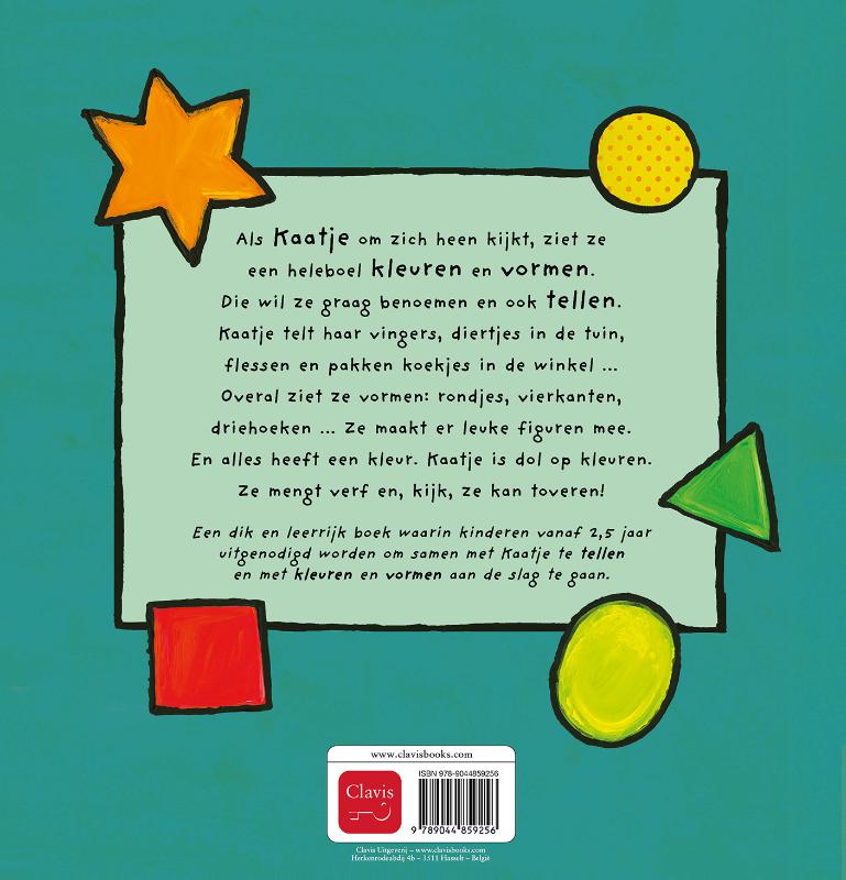 Kaatjes grote boek over cijfers, vormen en kleuren