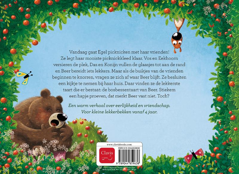 Egel en de bosbessentaart