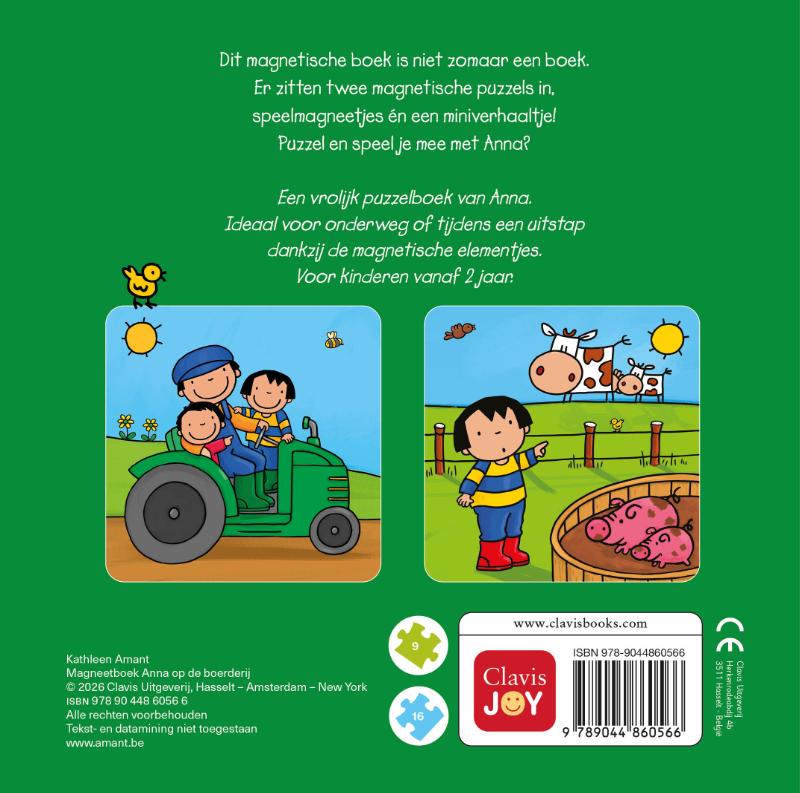 Magneetboek Anna op de boerderij