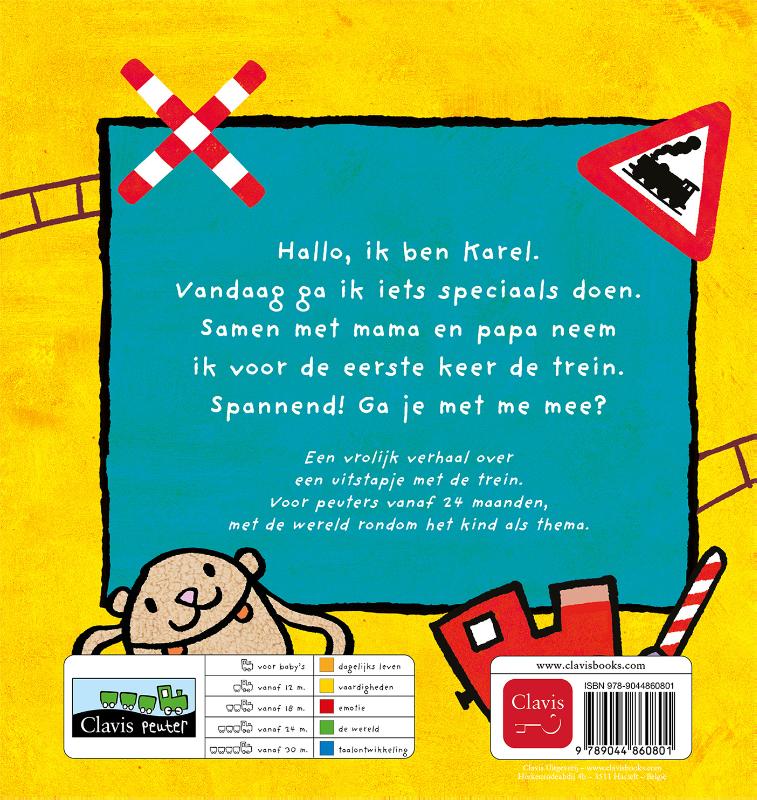 Karel in de trein