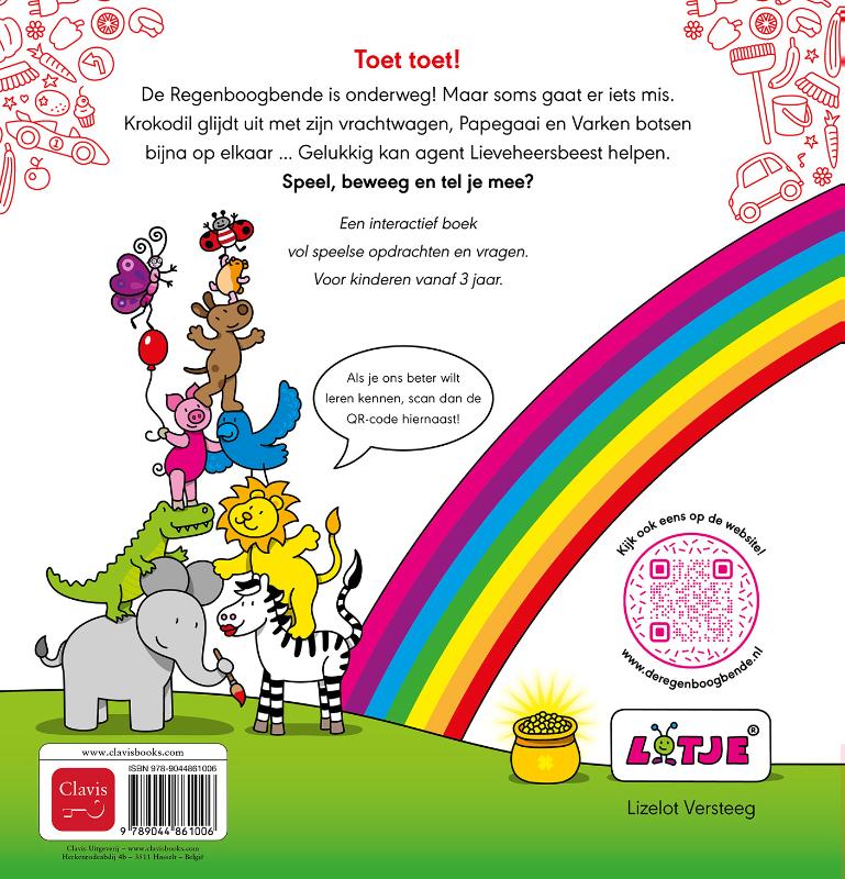 De Regenboogbende in het verkeer