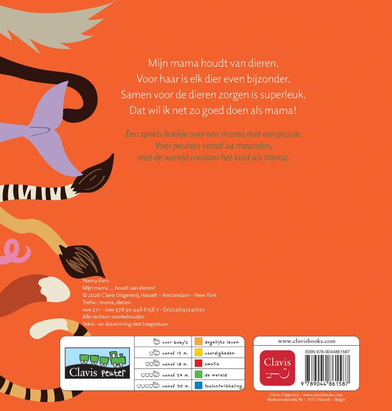 Mijn mama … houdt van dieren!