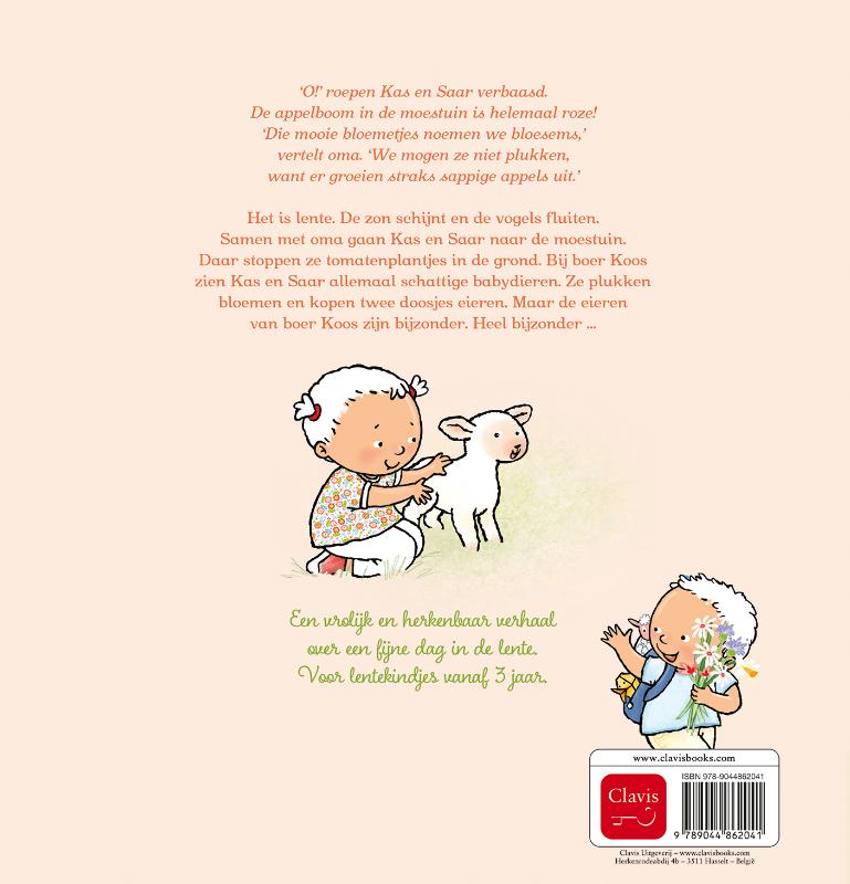 Kas en Saar in de lente