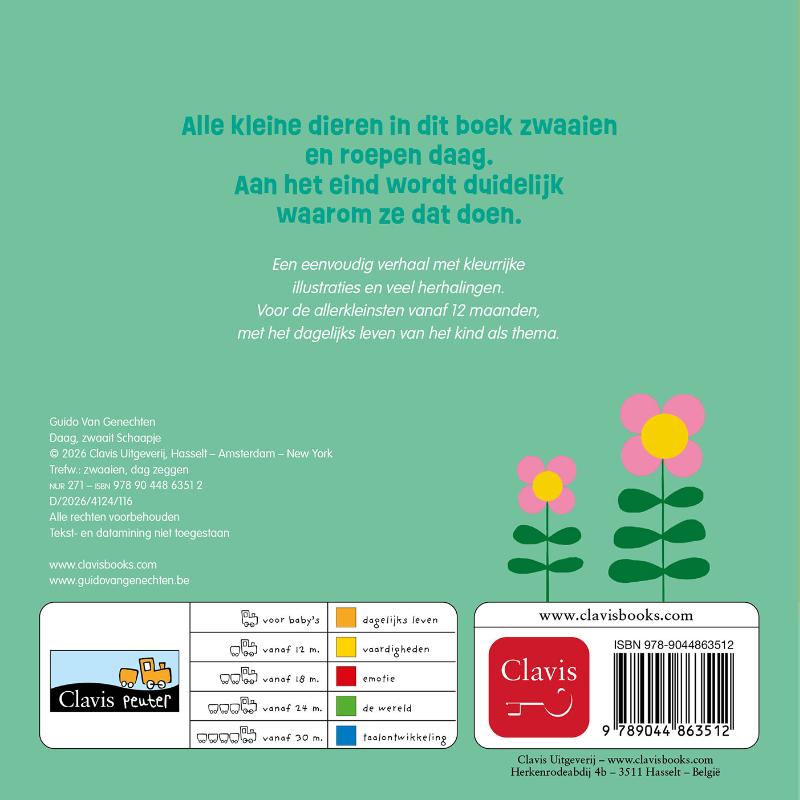 Daag, zwaait Schaapje