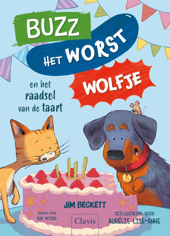 Buzz het worstwolfje en het raadsel van de taart