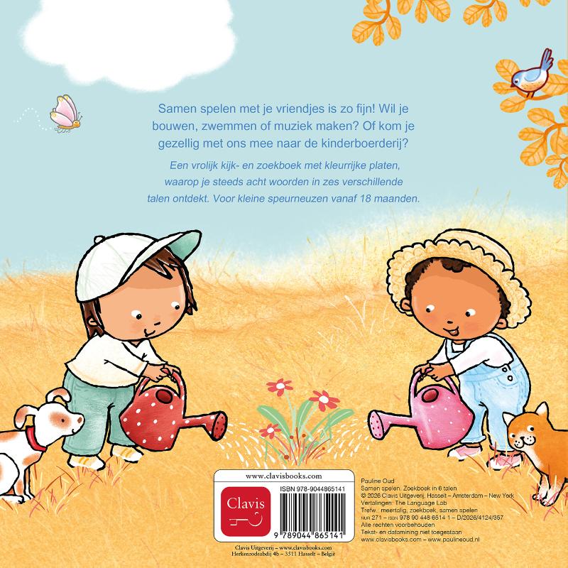 Samen spelen Zoekboek in 6 talen