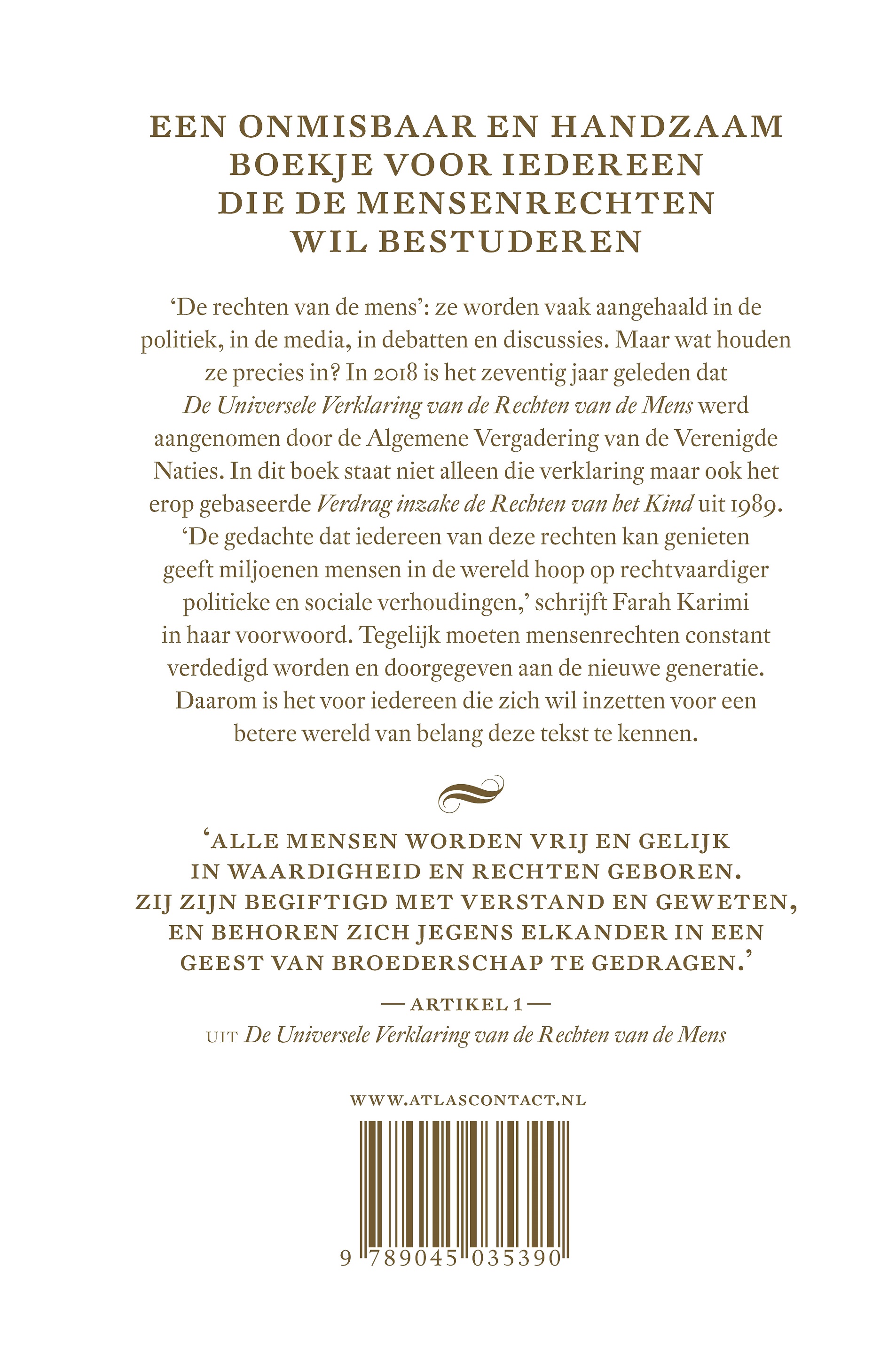 De Universele Verklaring van de Rechten van de Mens
