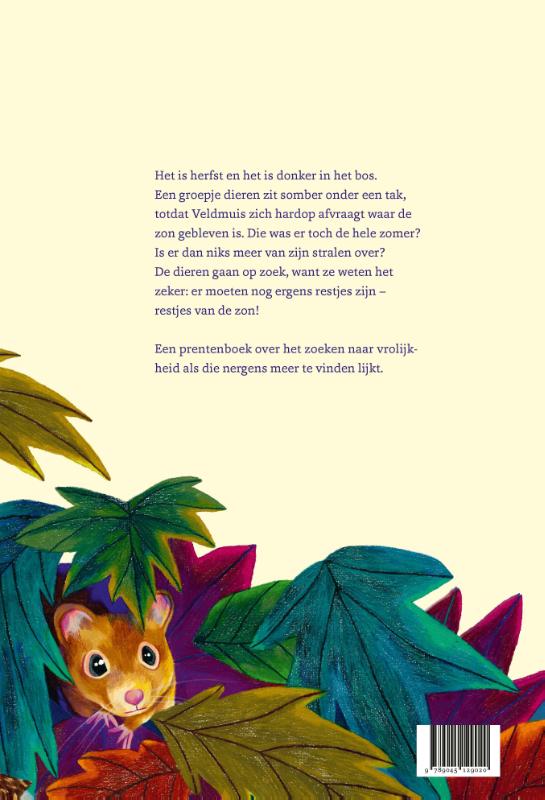 De restjes van de zon