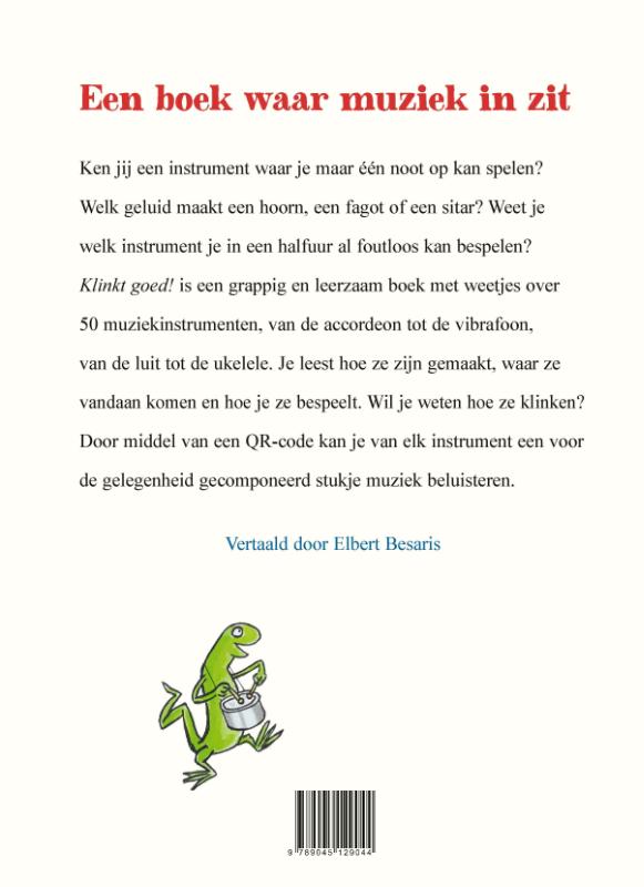 Klinkt goed!