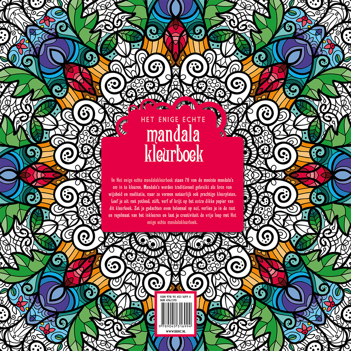 Het enige echt mandala kleurboek