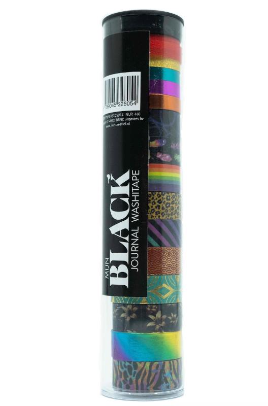 Mijn Black Journal – Washitape
