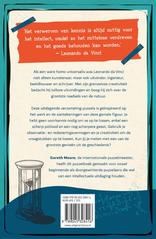 Mr. Brein Leonardo Da Vinci puzzelboek