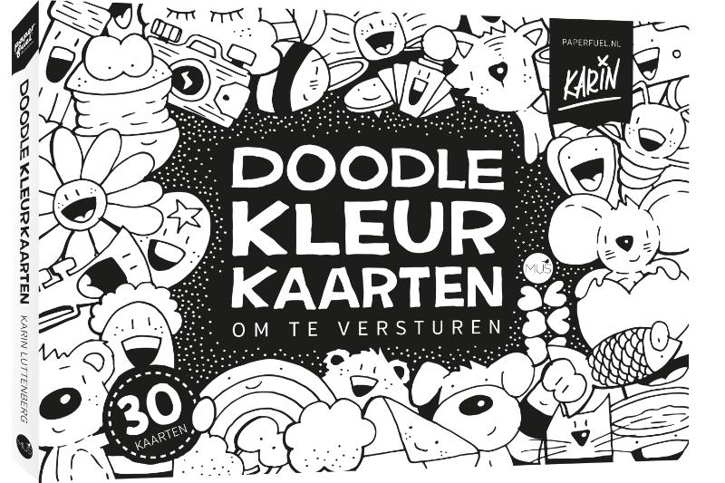 Paperfuel Doodlekleurkaarten om te versturen
