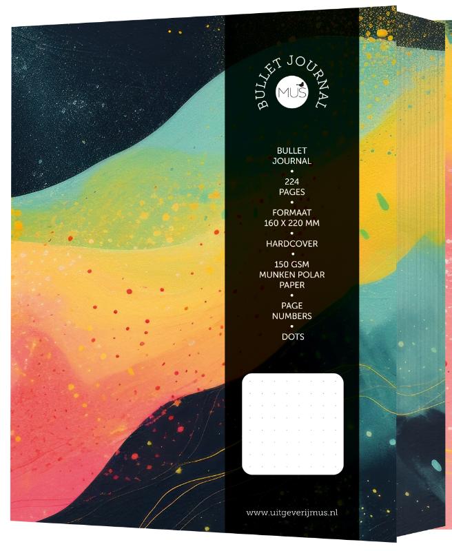 MUS Bullet Journal – Yellow Wave
